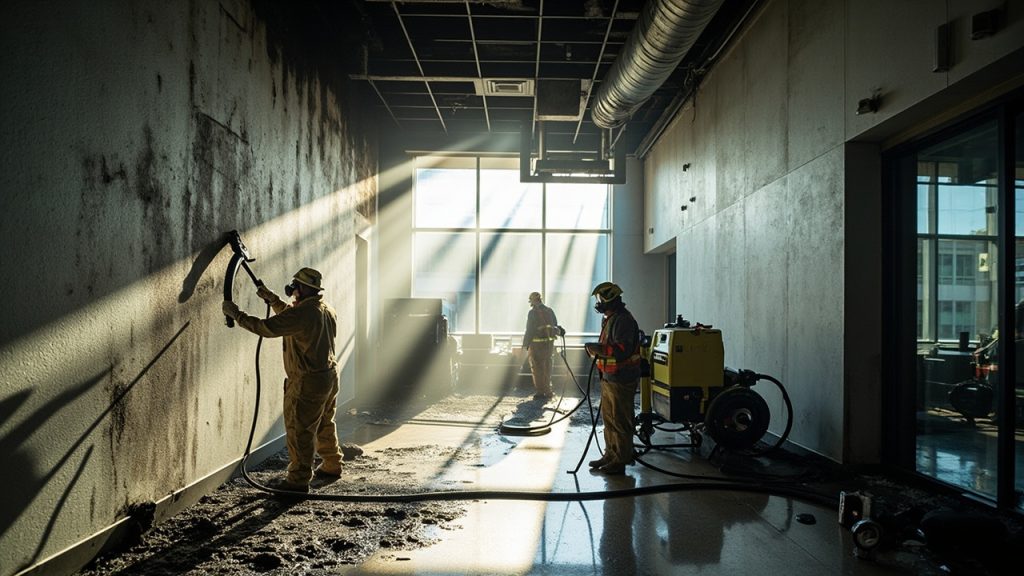 Commercial Fire Smoke Cleanup in Dallas TX 75226