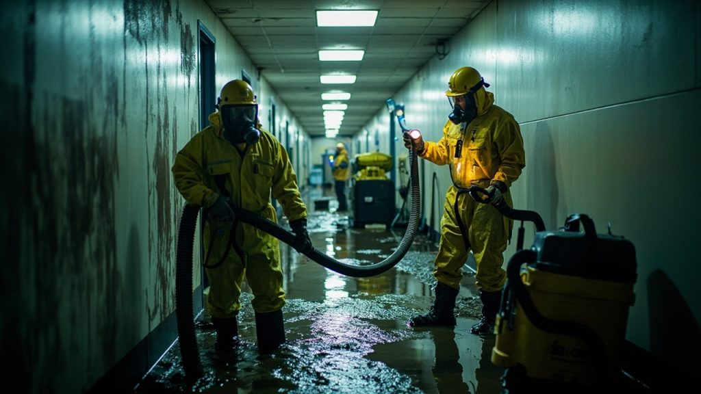 Commercial Sewage Cleanup in Dallas TX 75203