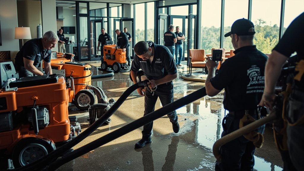 Commercial Water Damage Restoration in Dallas TX 75201