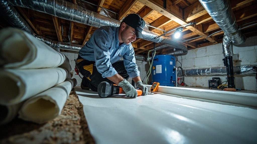 Crawl Space Cleanup Encapsulation in Dallas TX 75202