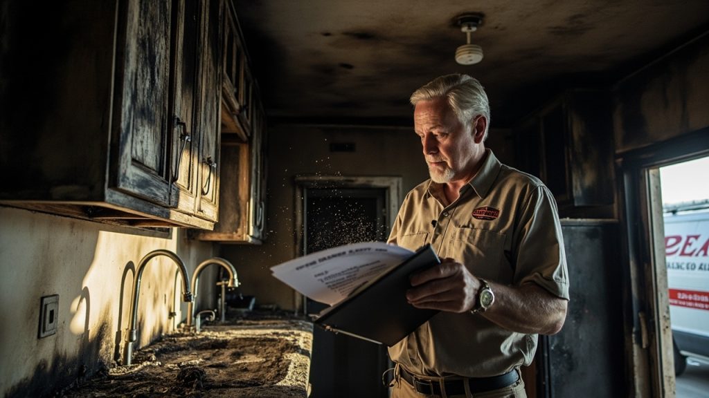 Fire Damage Safety Checklist in Dallas TX 75215