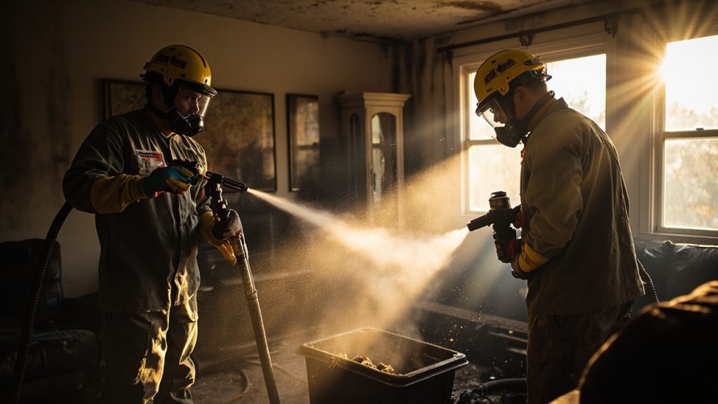Fire Smoke Damage Restoration in Dallas TX 75201