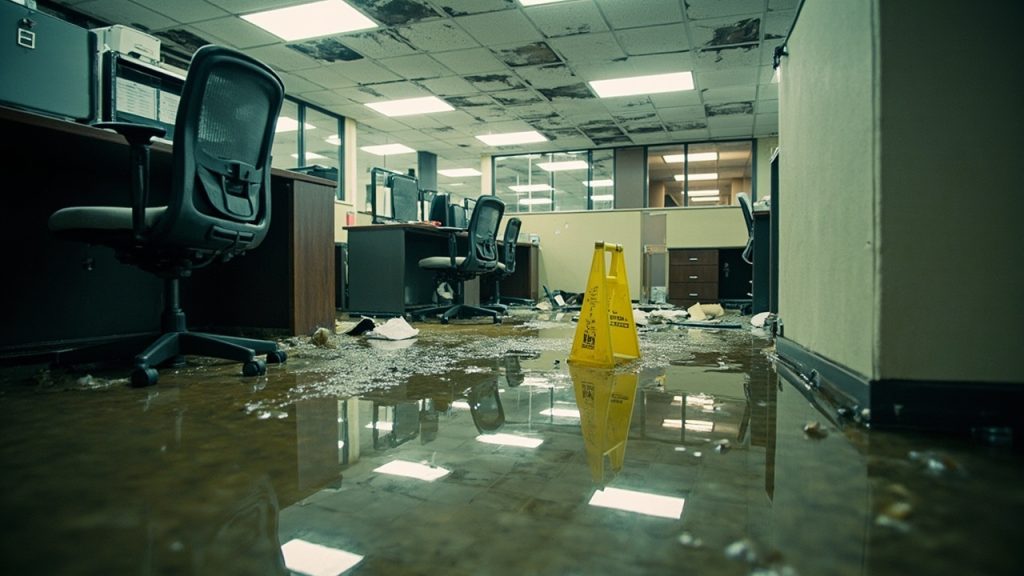Fire Sprinkler Water Cleanup in Dallas TX 75201