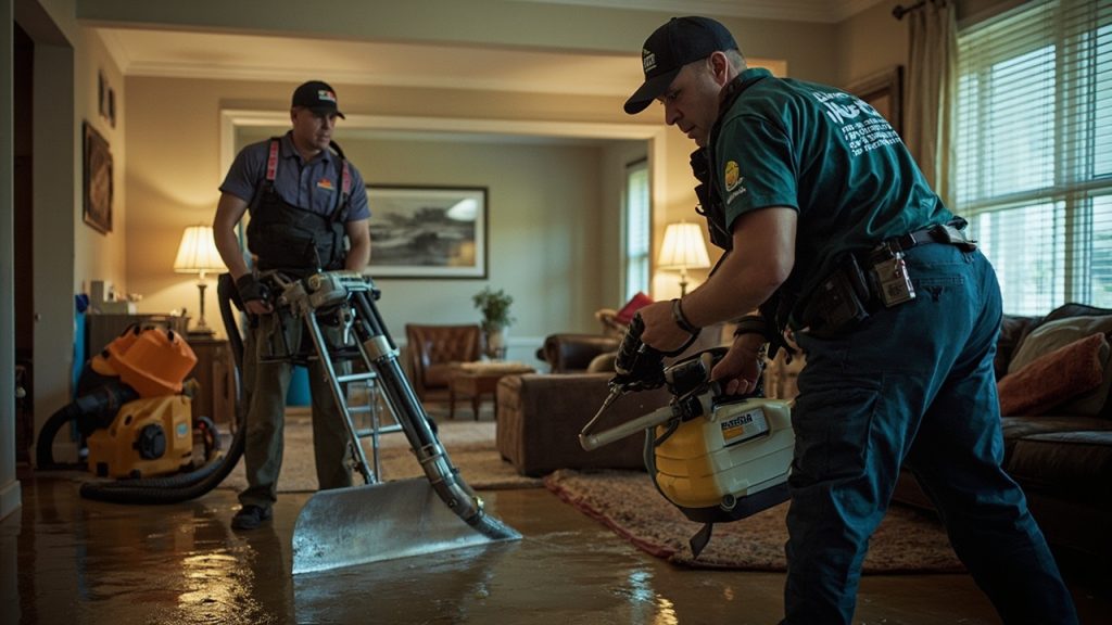 Flood Cleanup Extraction in Dallas TX 75215