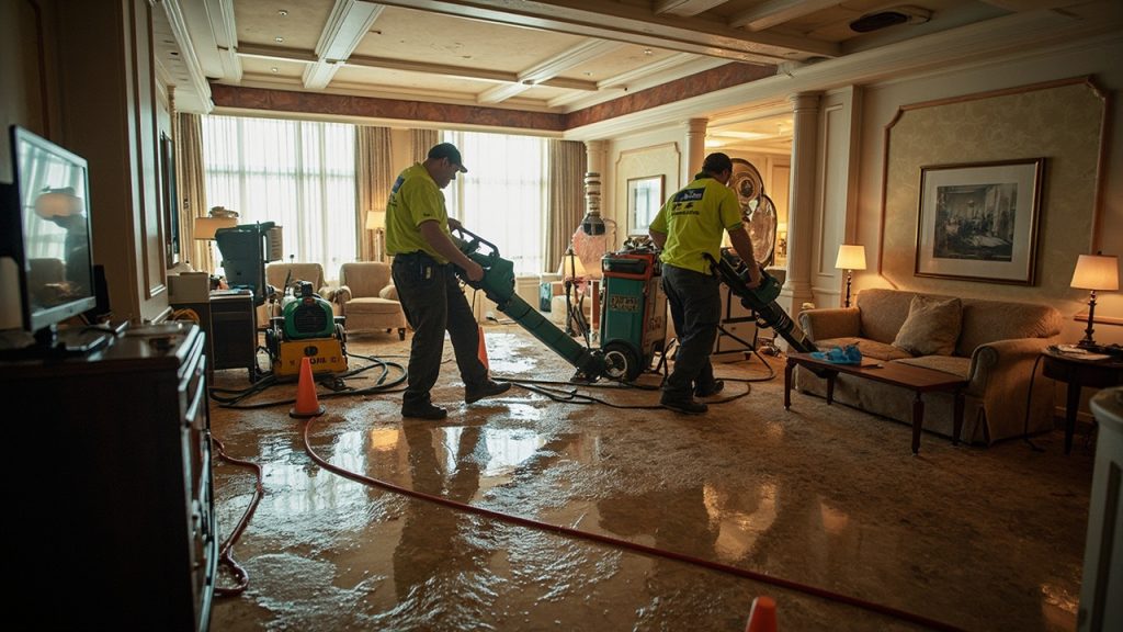 Hotel Hospitality Flood Cleanup in Dallas TX 75202