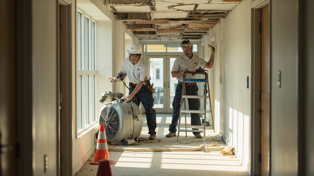 School University Restoration in Dallas TX 75215