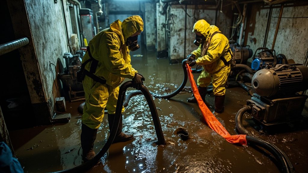 Sewage Backup Cleanup in Dallas TX 75226