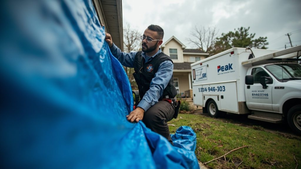 Storm Damage Mitigation in Dallas TX 75201
