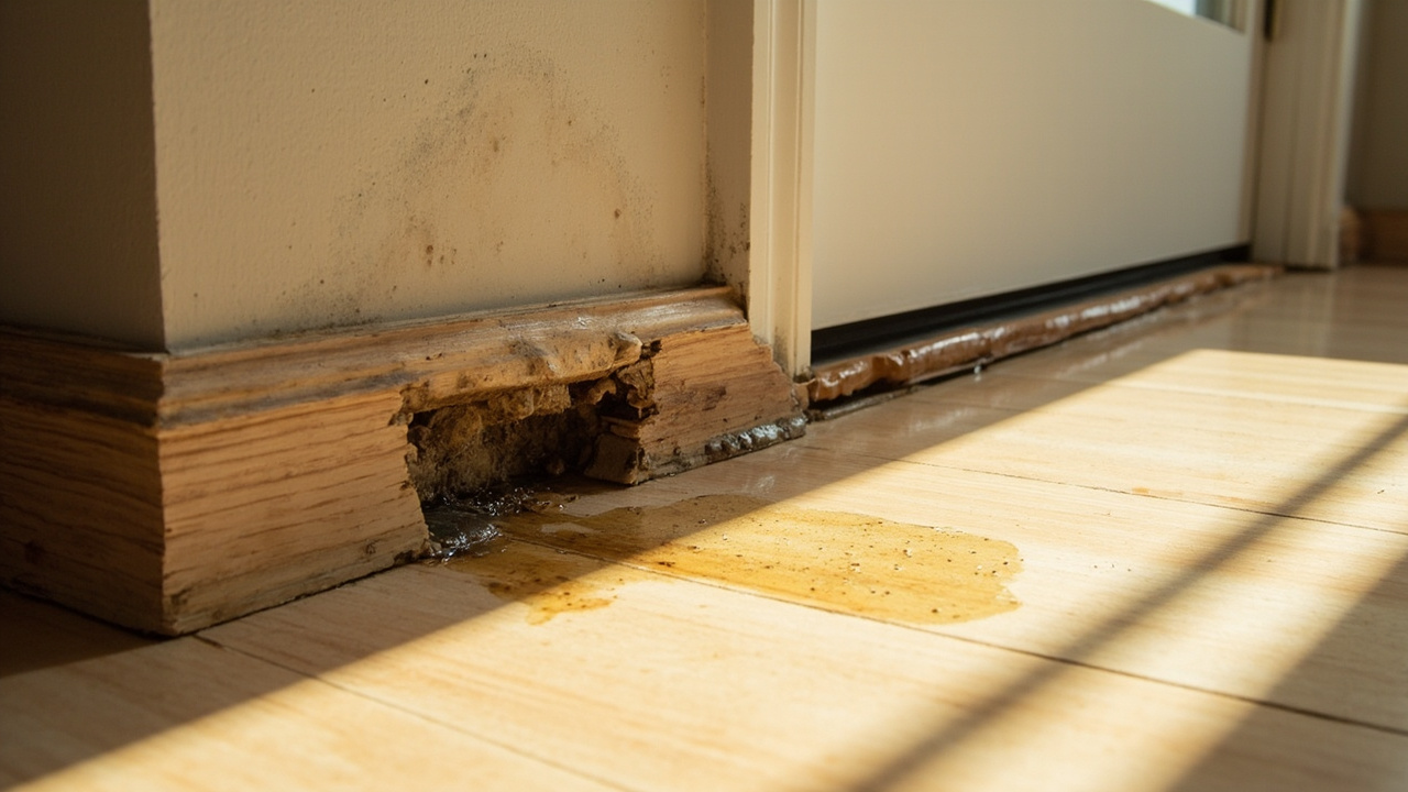 Why Dallas Homes Are Prone to Water Damaged Baseboards