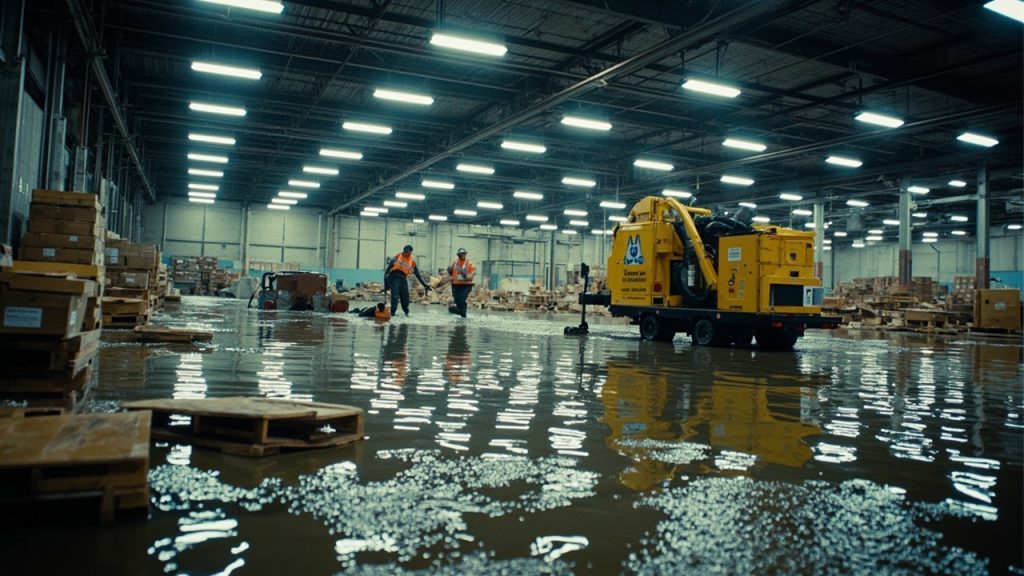 Warehouse Flood Restoration in Dallas TX 75202