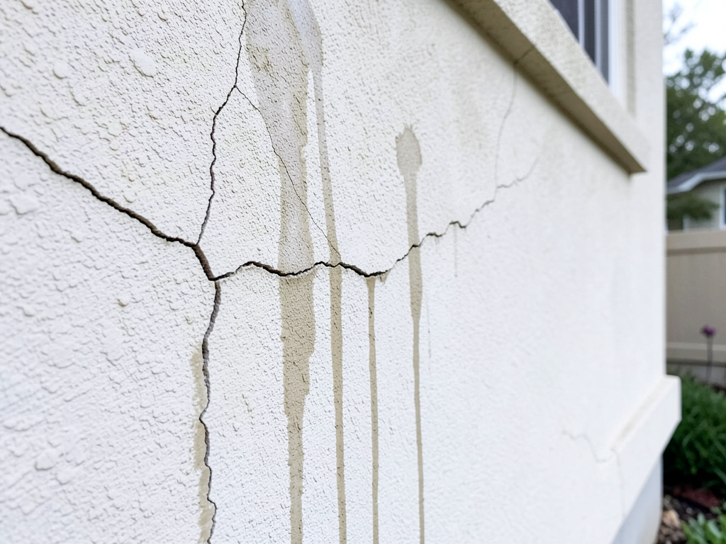 How Hairline Cracks in Your Stucco Exterior are Letting Water Into Your Preston Hollow Home
