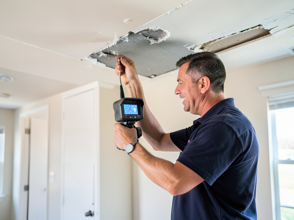 How we fix water damaged ceilings for dallas resid