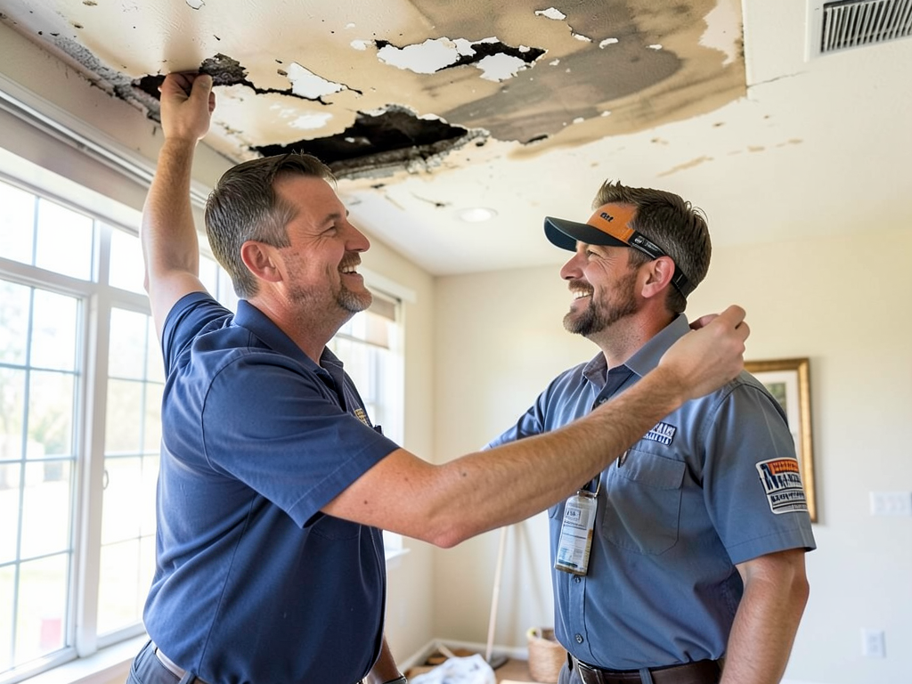 Is your ac unit leaking through the ceiling a guid