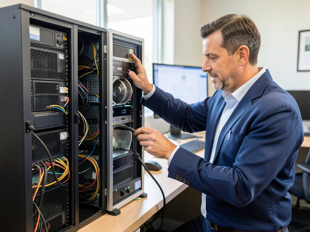 Protecting your expensive server rack and home off