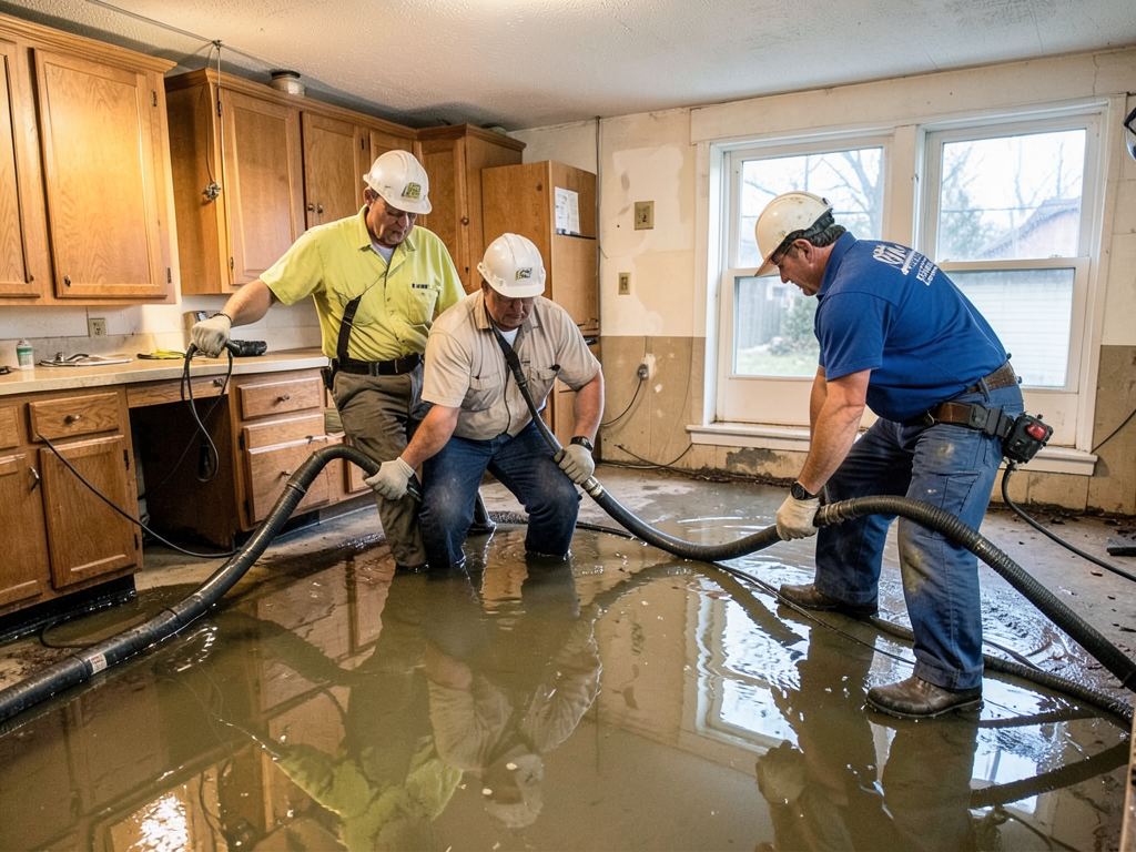 Repairing storm damage and flooding in the lakewoo