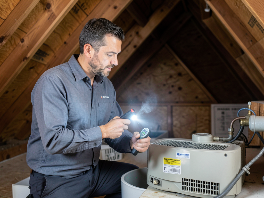 Why Your AC Primary Drain Line is Clogged and Flooding Your Attic This Summer
